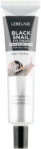 Lebelage~Крем для век с муцином чёрной улитки~Eye Cream Black Snail