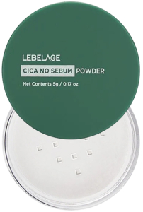Lebelage~Матирующая пудра с центеллой азиатской~Cica No Sebum Powder