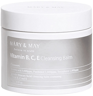 Mary&May~Гидрофильный очищающий бальзам с витамином С~Vitamin B.C.E Cleansing Balm